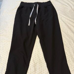 Figs M/P High Waisted Straight Leg Scrub Pants